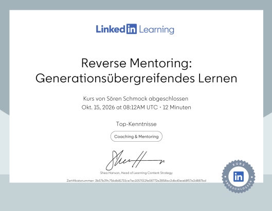 Reverse Mentoring: Generationsübergreifendes Lernen